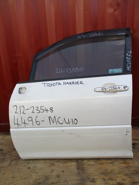 Used Toyota Harrier WINDOW GLASS FRONT LEFT